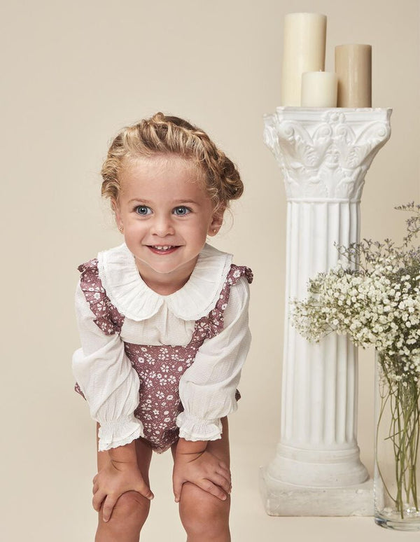 Ranita estampada con tirantes