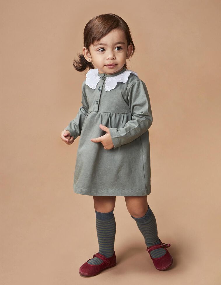 Vestido Polo Liso Pique