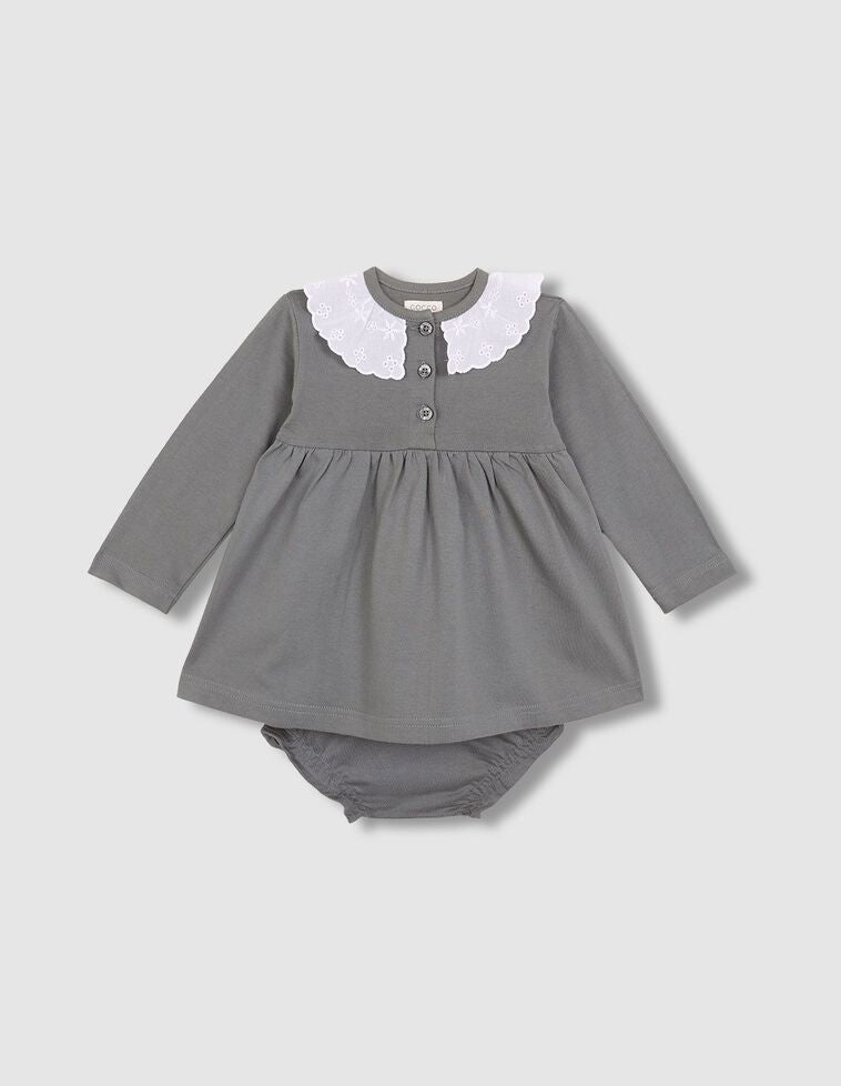 Vestido Polo Liso Pique