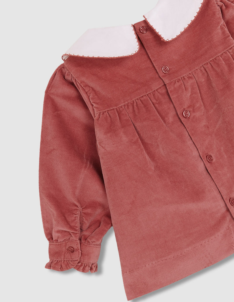 Vestido De Pana Lisa