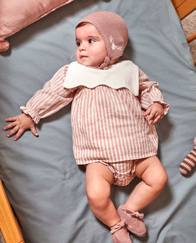 Gorro De Punto Con Bordados
