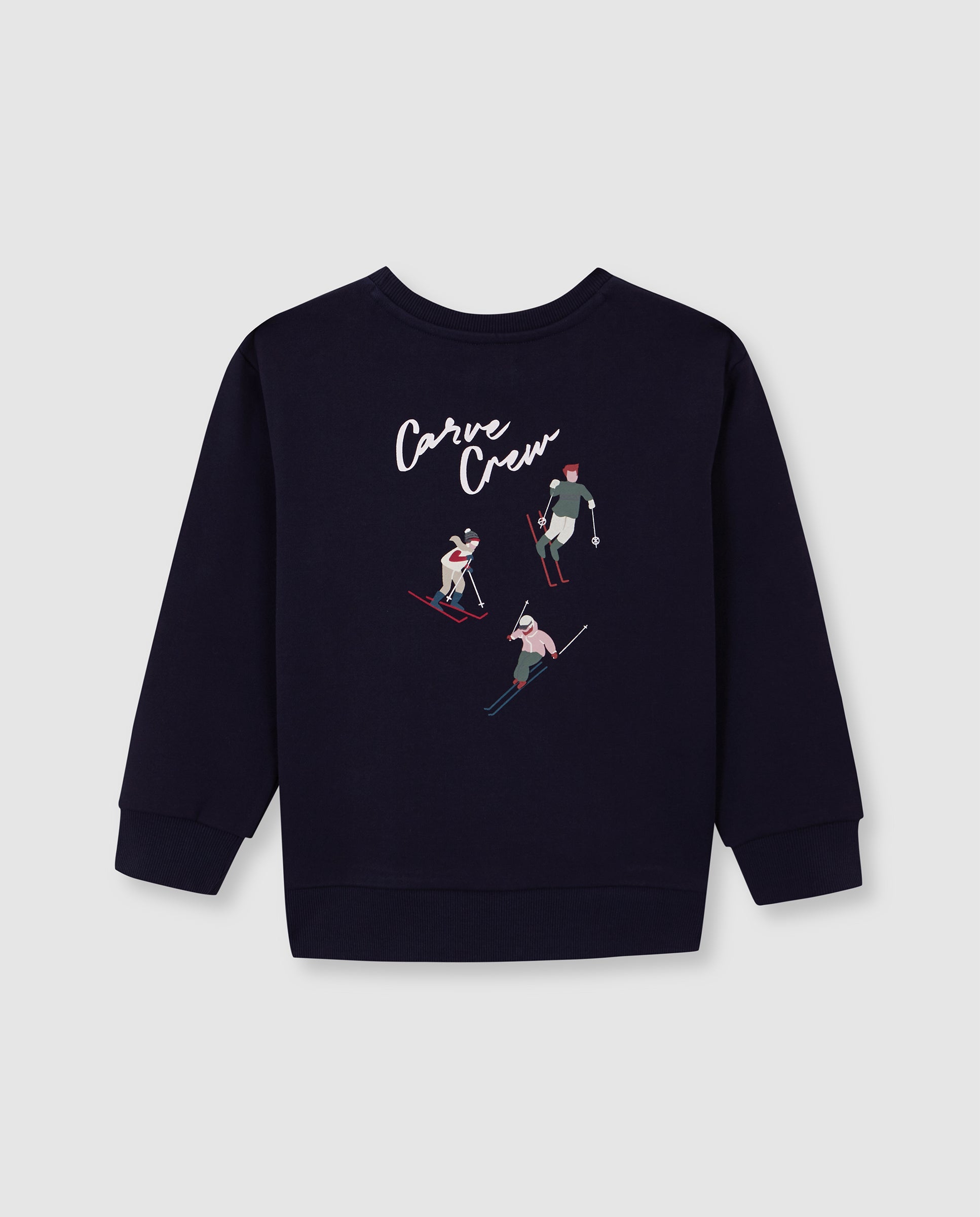 Sudadera Estampado Esquiadores