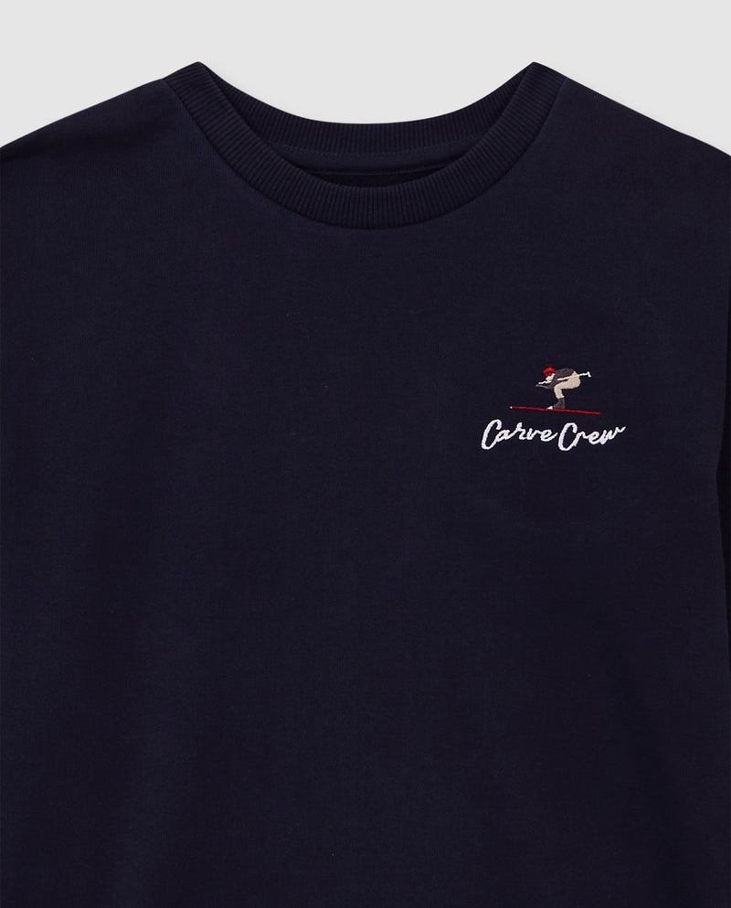 Sudadera Estampado Esquiadores