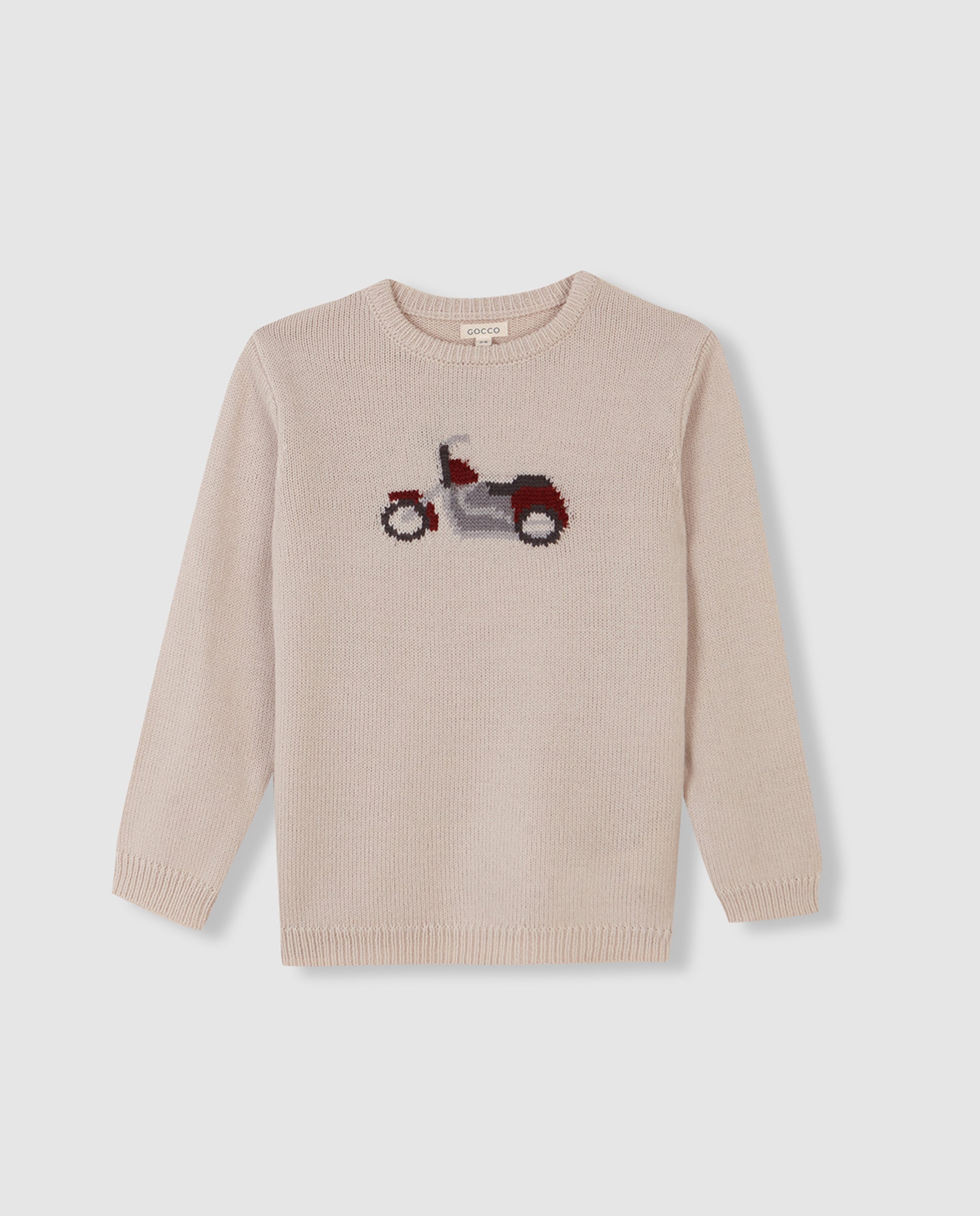 Sueter Con Tejido Moto
