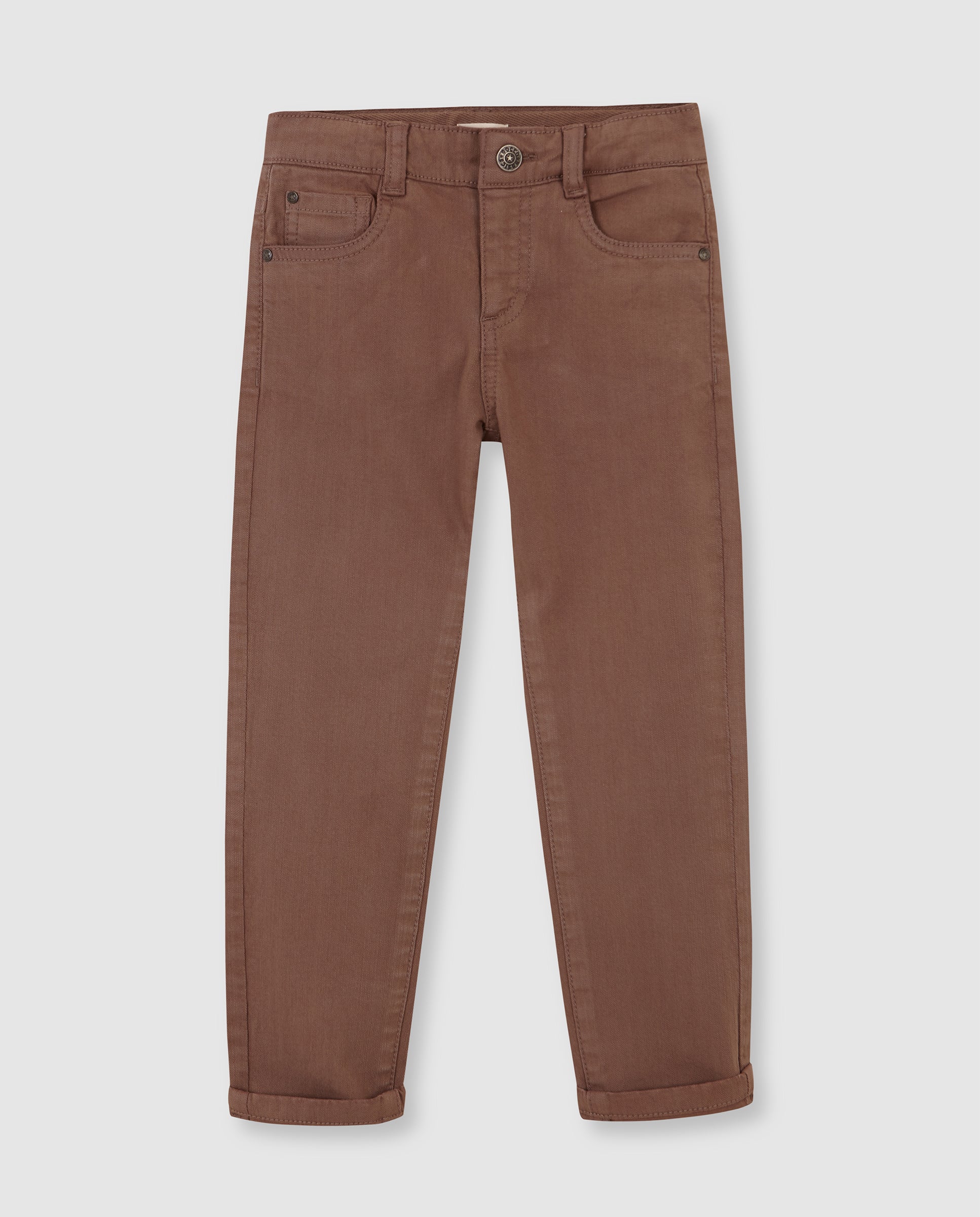 Pantalón Cinco Bolsillos De Sarga