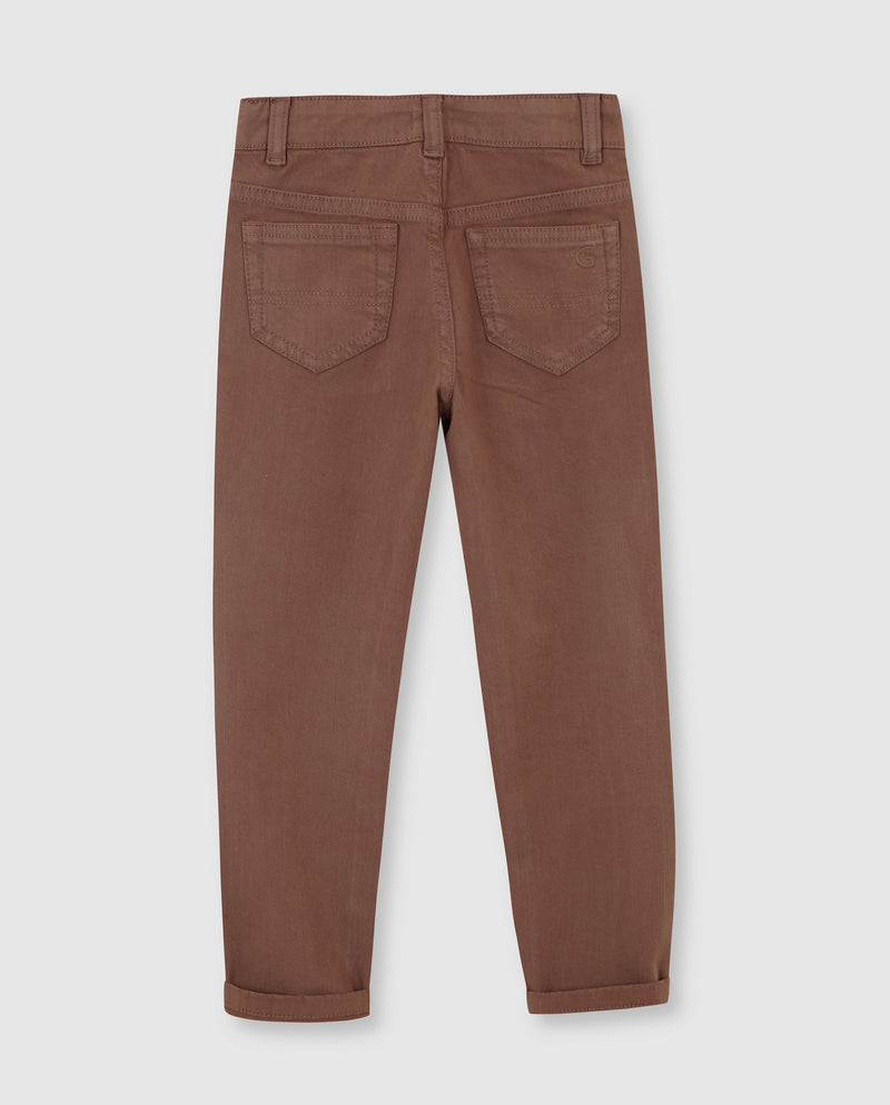 Pantalón Cinco Bolsillos De Sarga