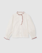 Camisa Cuello Volantes