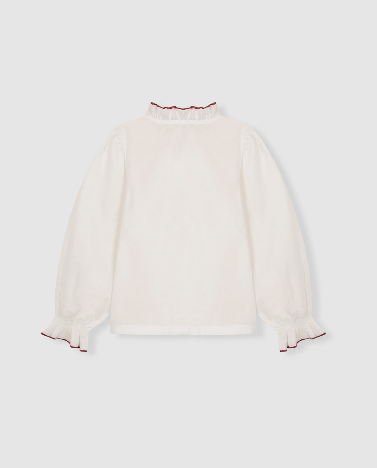 Camisa Cuello Volantes
