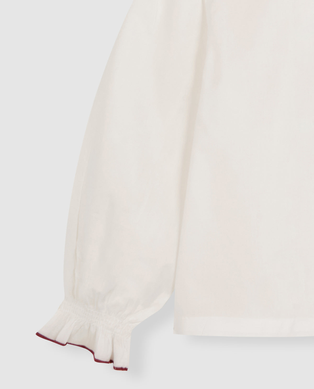 Camisa Cuello Volantes