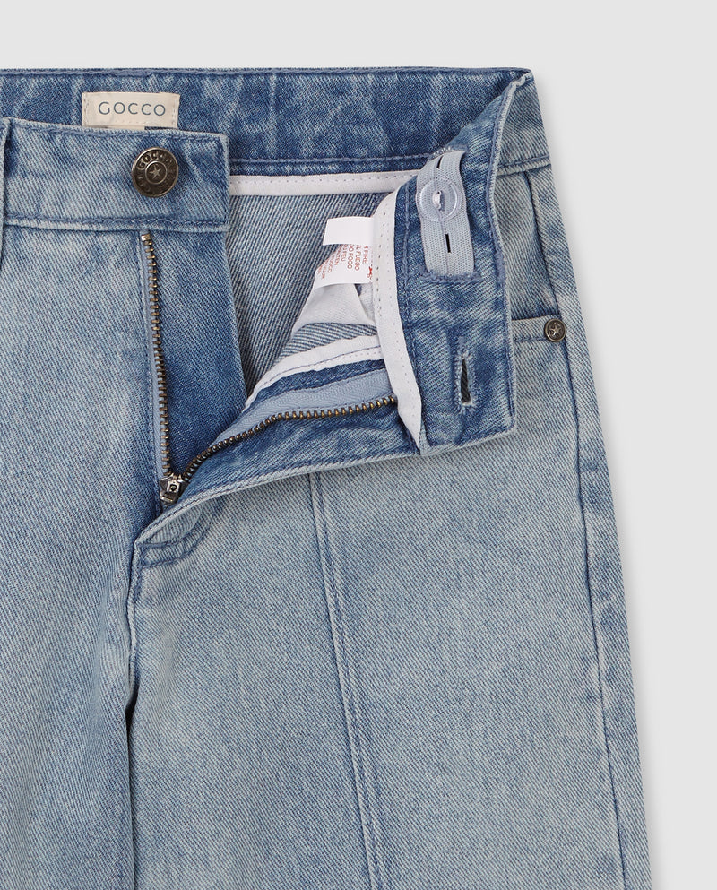 Pantalón Denim Carrot