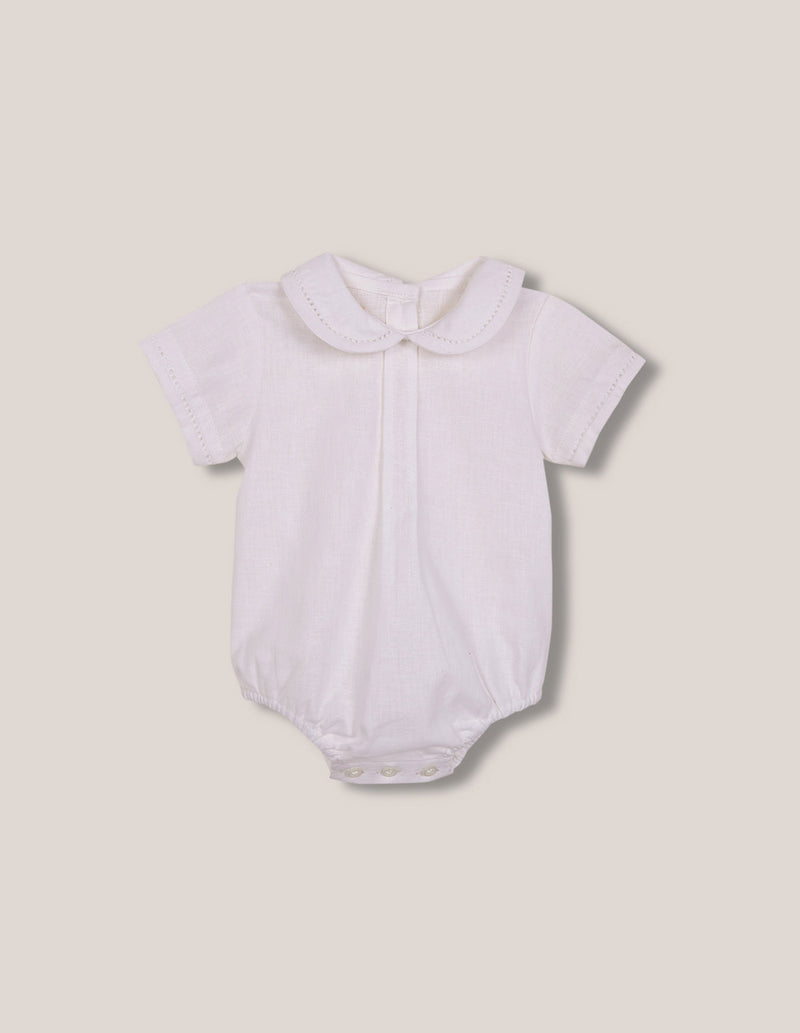 Camisa body cuello bebé