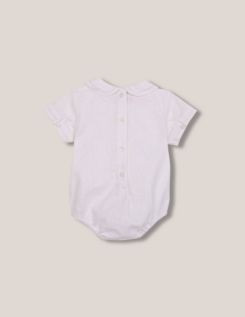 Camisa body cuello bebé