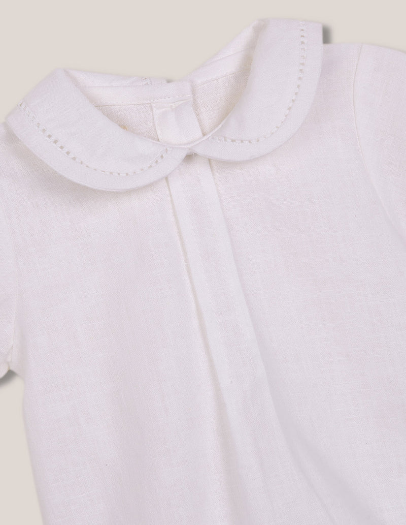 Camisa body cuello bebé