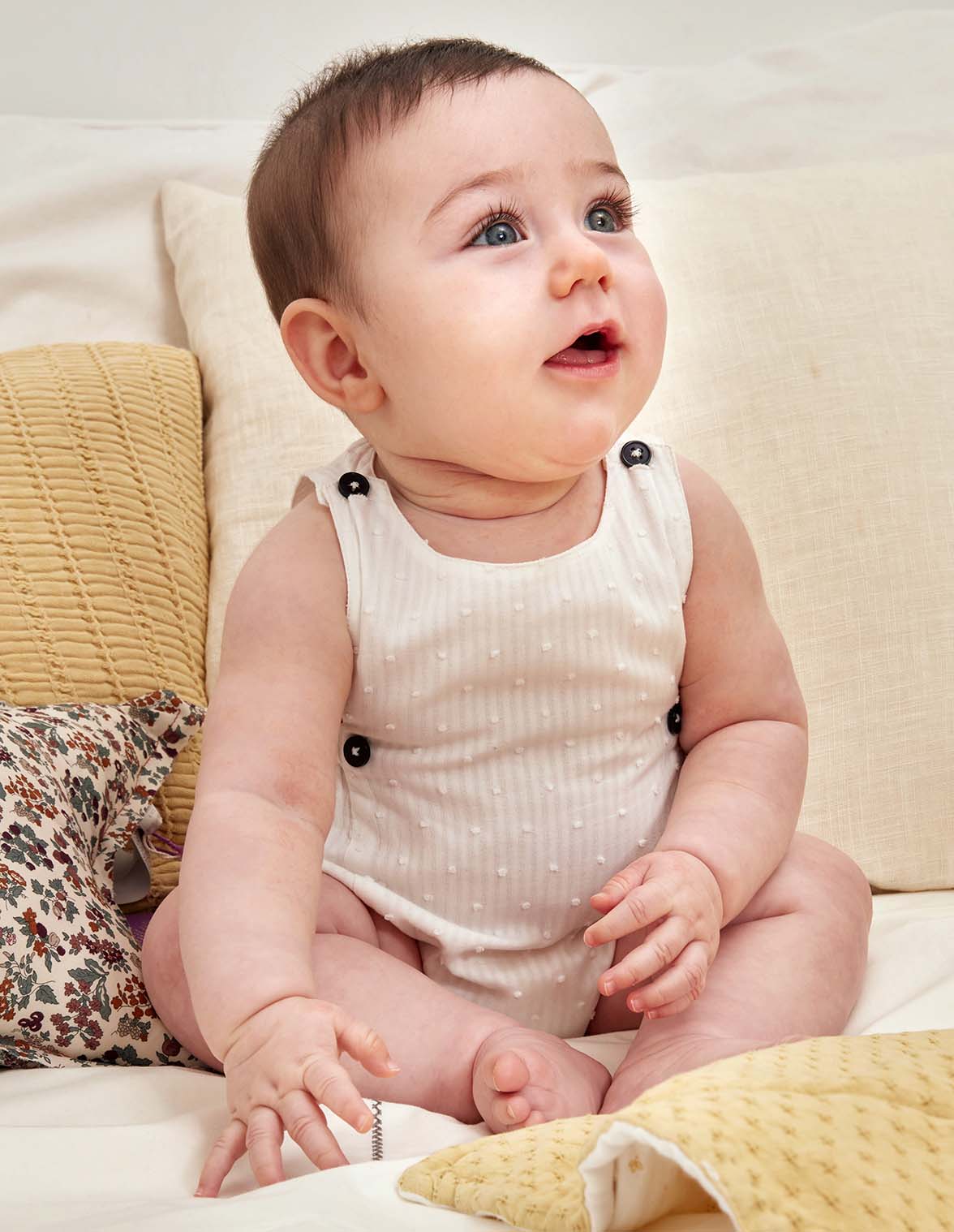 Gocco Body Pelele Gocco Para Bebé 100% Lino Con Diseño De Ranita