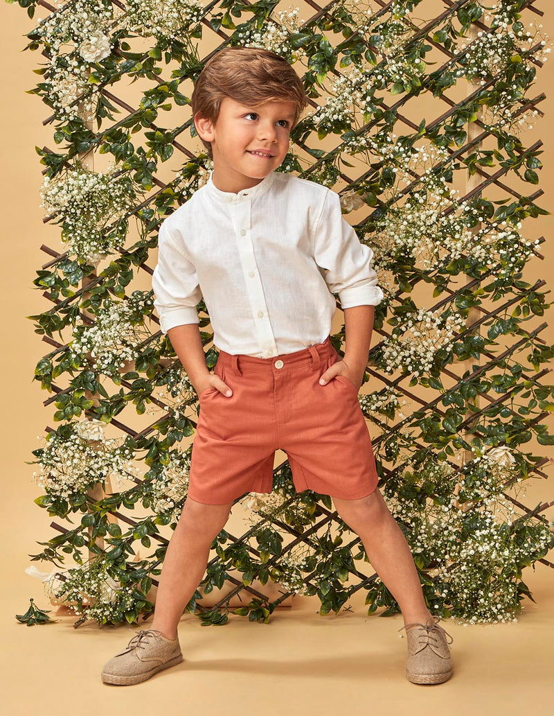 Camisa panadera lino