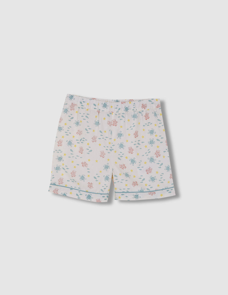 Pijama estampado fondo marino