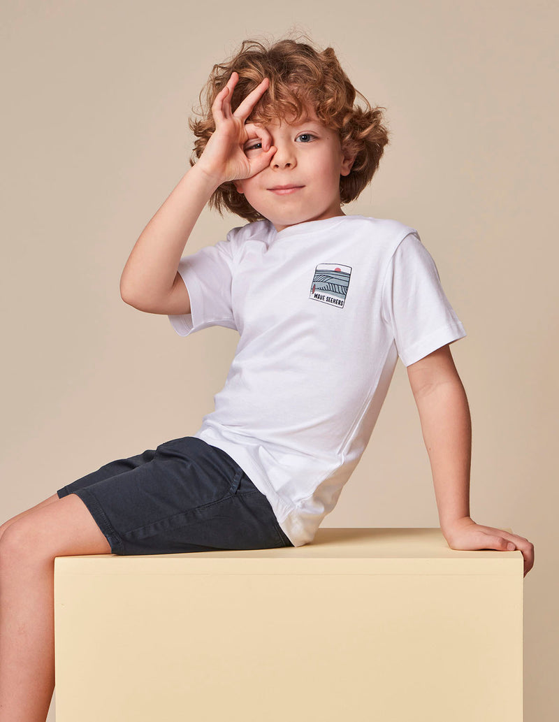 Camiseta print waves