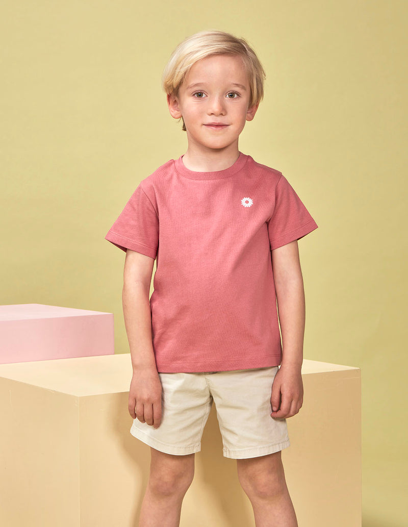 Camiseta estampado mundo