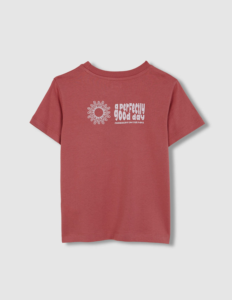 Camiseta estampado mundo