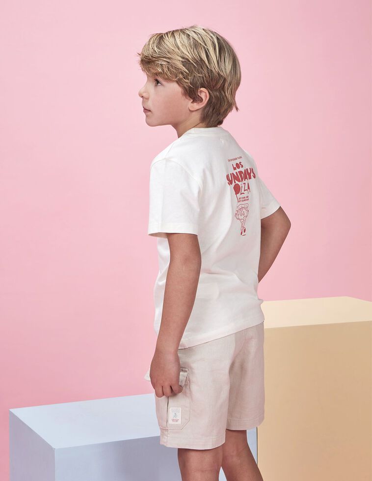 Camiseta print pizza