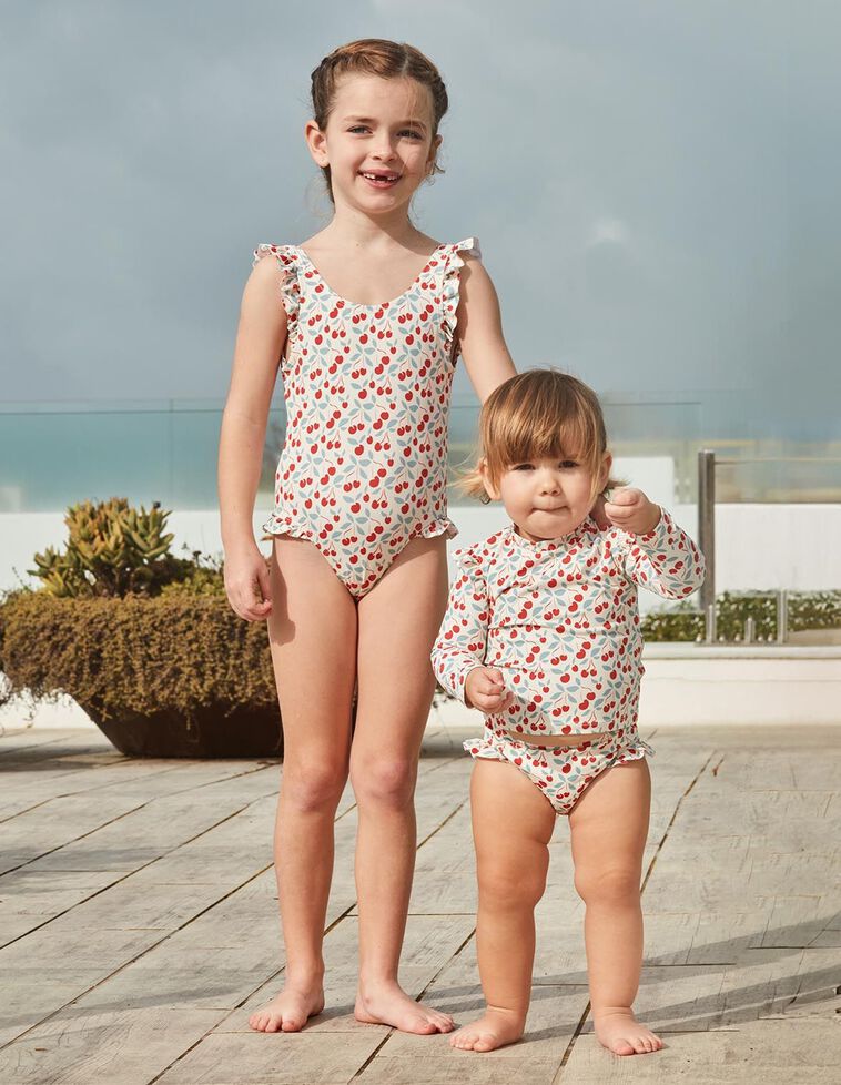 Bañador estampado cerezas