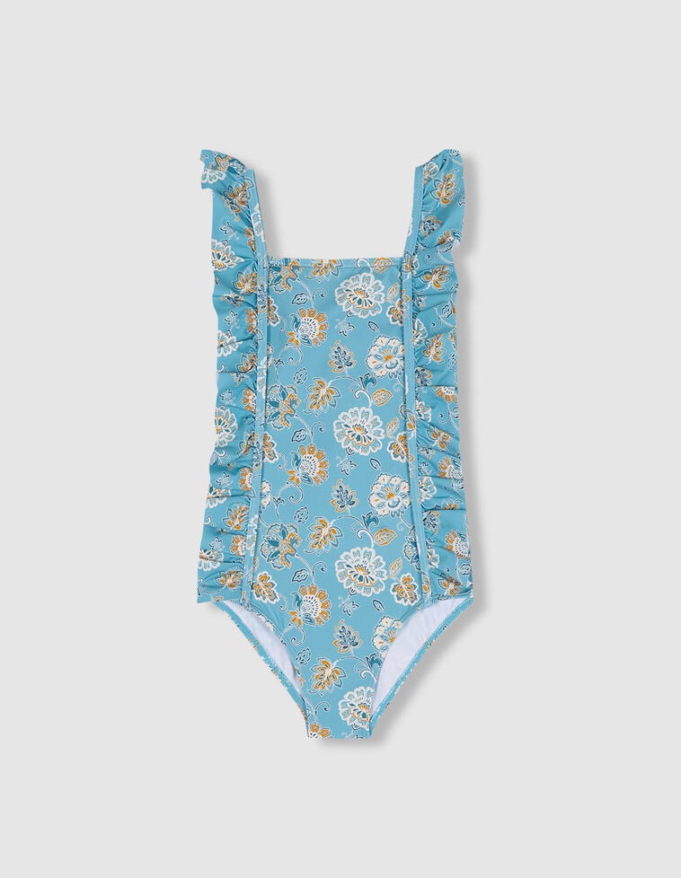 Traje de baño estampado flores