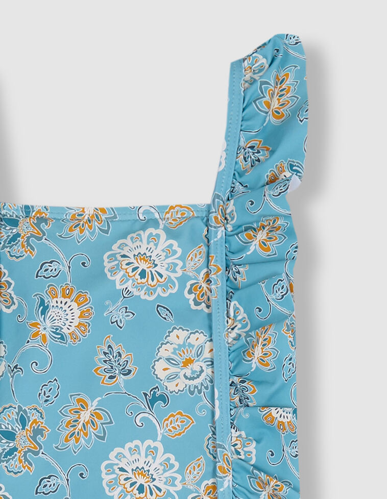 Traje de baño estampado flores
