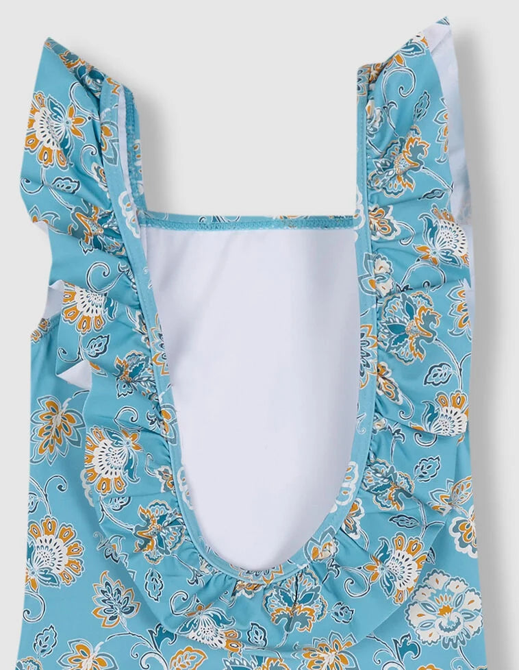 Traje de baño estampado flores