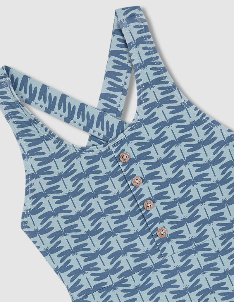 Traje de baño de libelulas