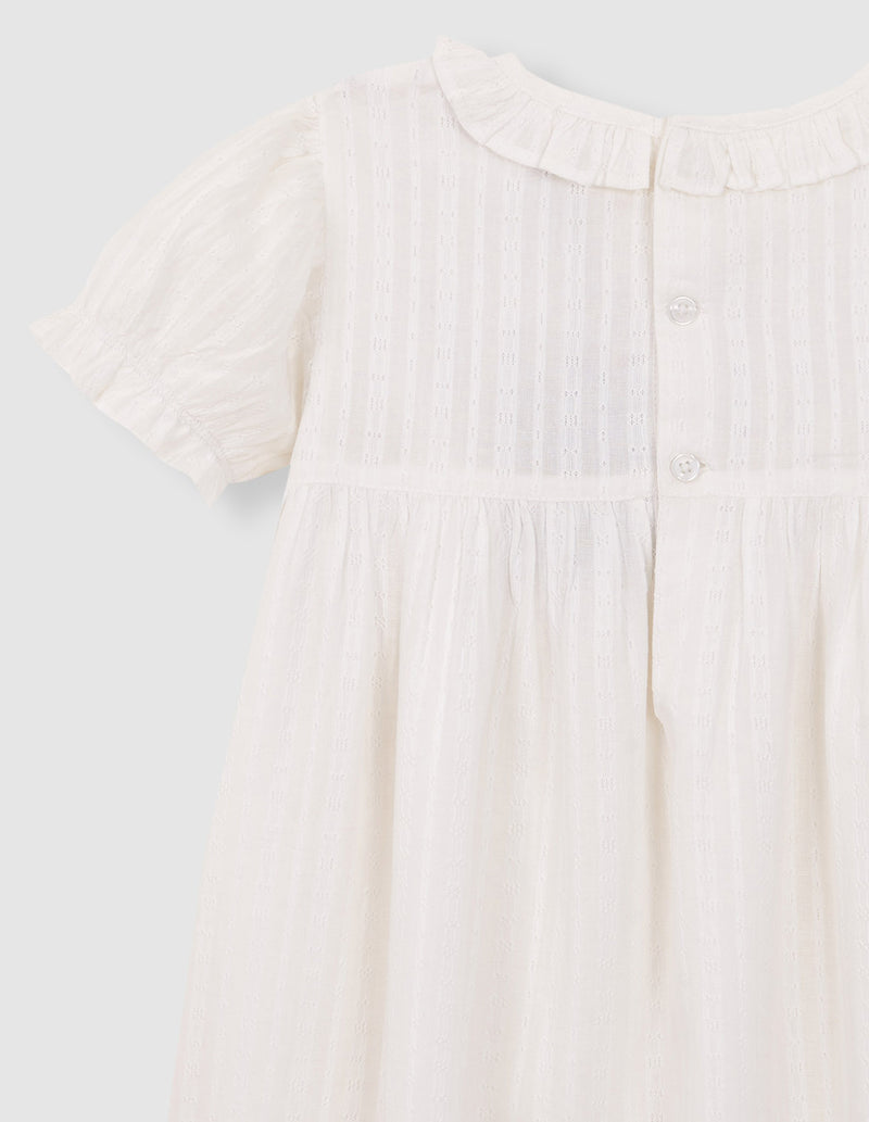Vestido nido de abeja