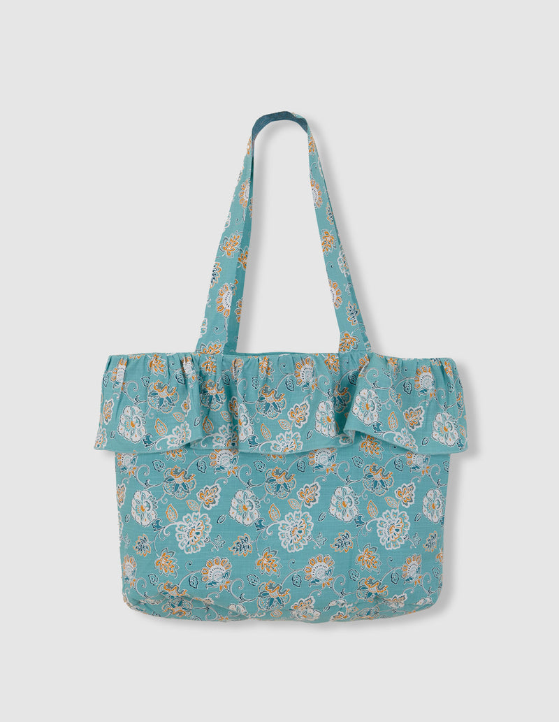 Bolso de flor geométrica