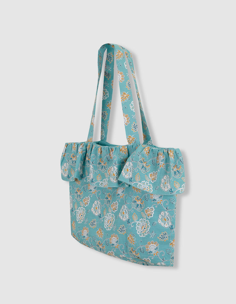Bolso de flor geométrica