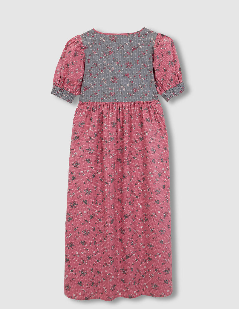 Vestido estampado de flores