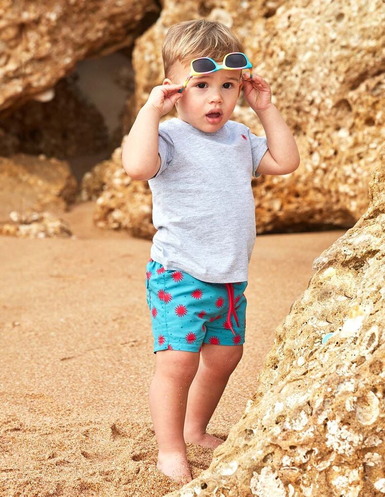 Bañador estampado soles