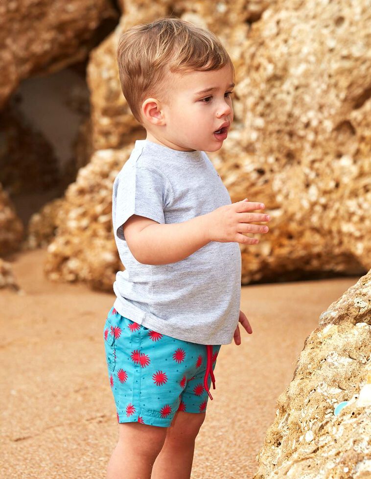 Bañador estampado soles