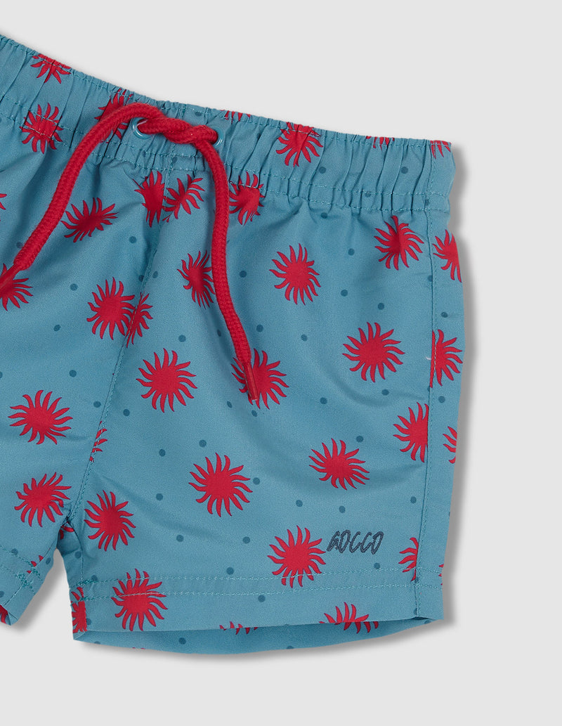 Bañador estampado soles