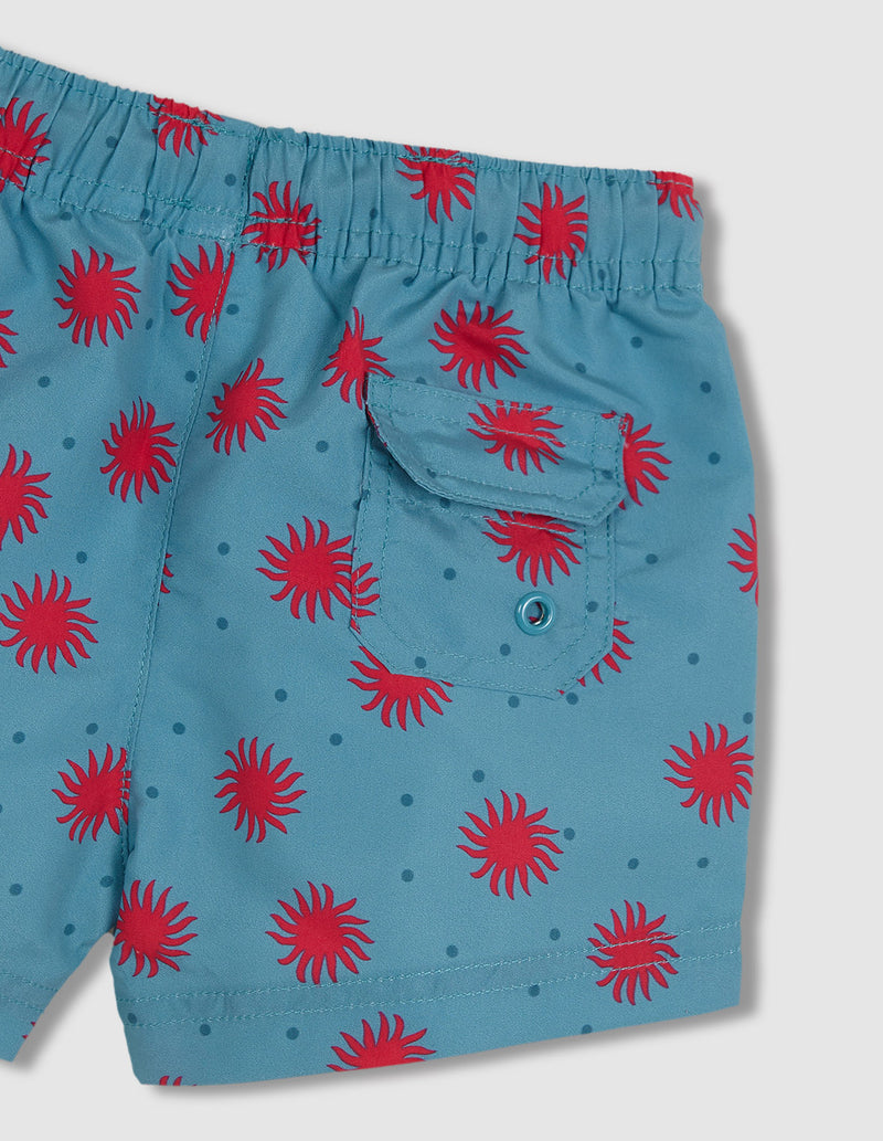 Bañador estampado soles