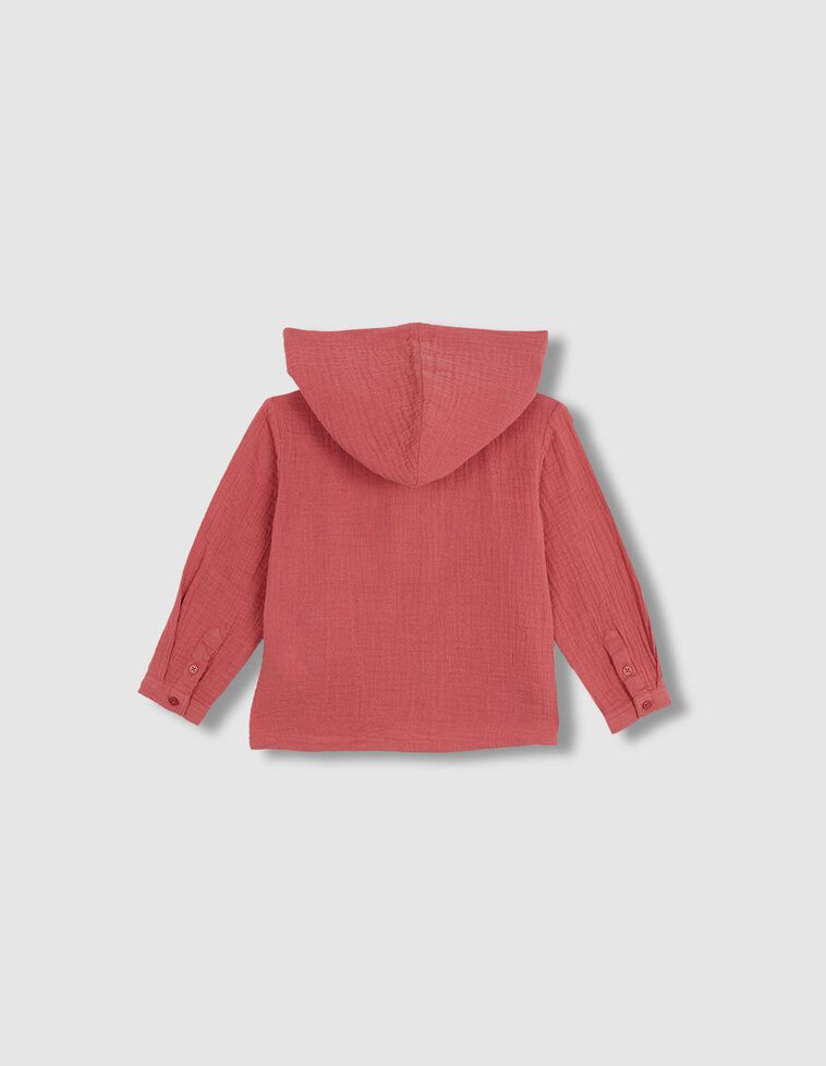 Sobrecamisa con bolsillo de canguro