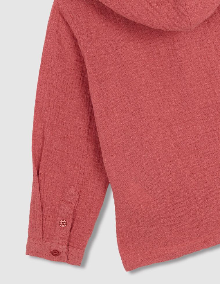 Sobrecamisa con bolsillo de canguro