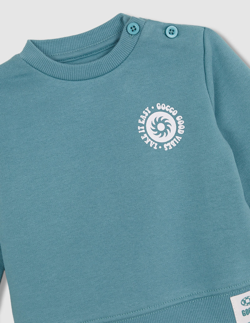 Sudadera con print