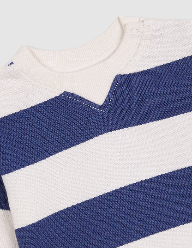 Sudadera de rayas