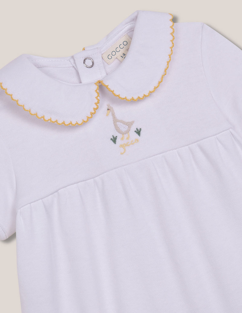 Pijama con estampado de pato