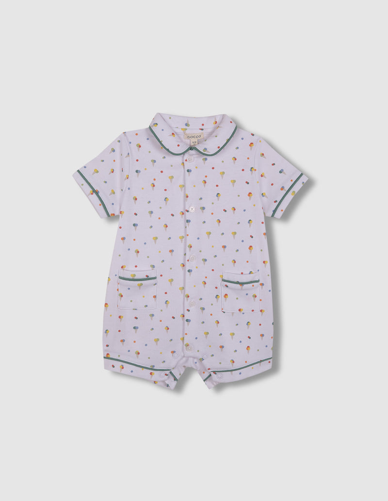 Pijama estampado helados