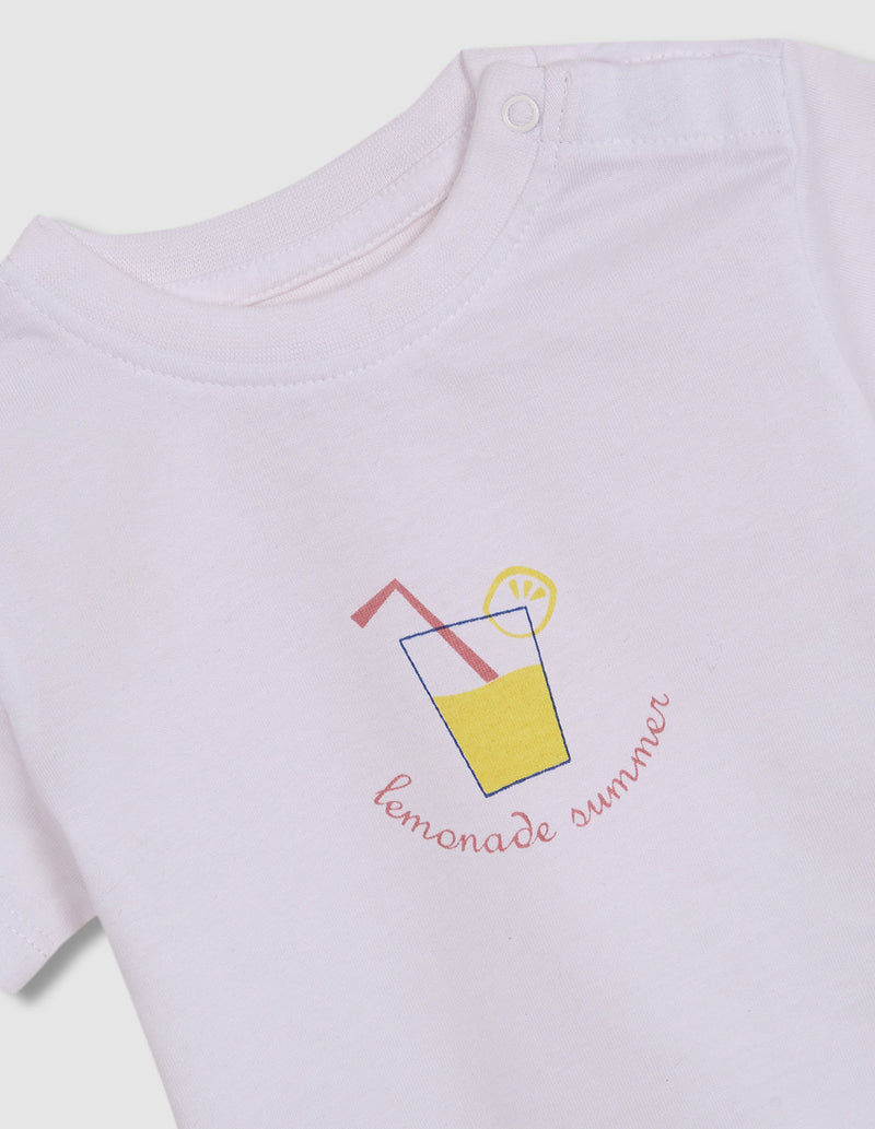 Camiseta estampado limonada