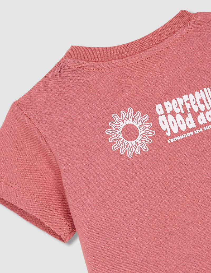 Camiseta estampado mundo