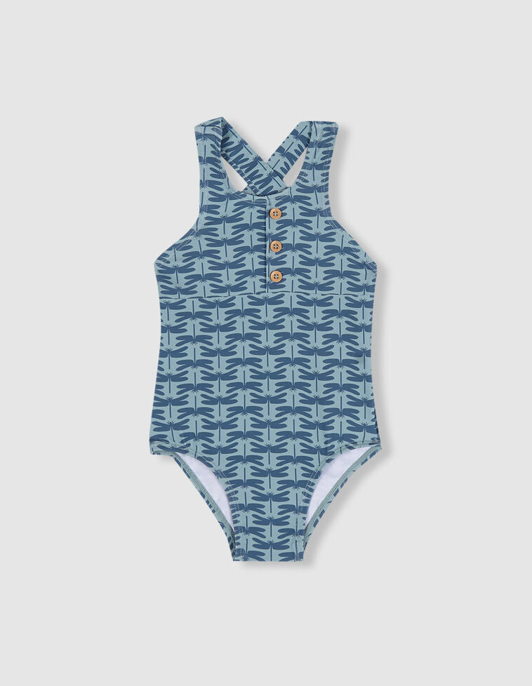 Traje de baño de libelulas