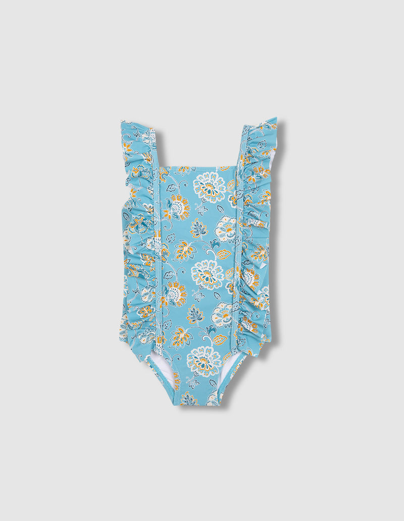 Traje de baño estampado flores