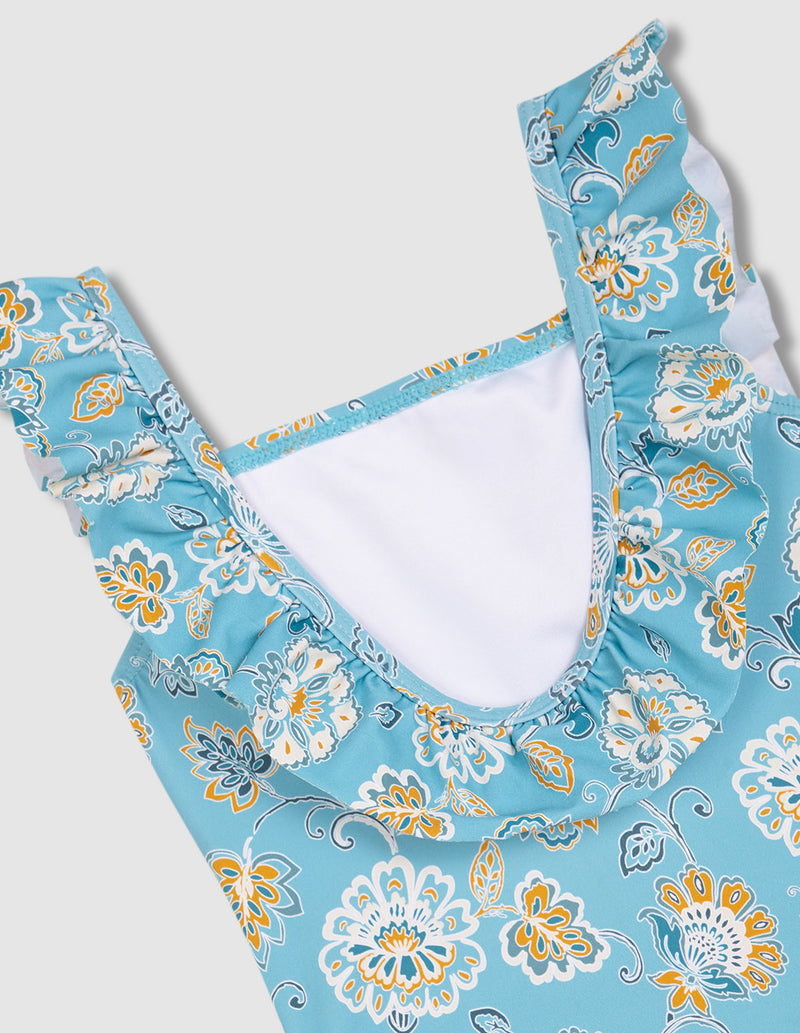 Traje de baño estampado flores