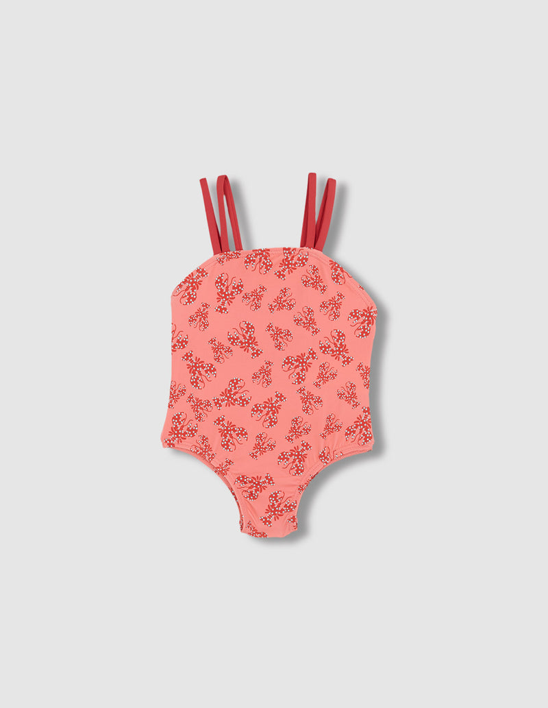 Bañador con estampado de langostas