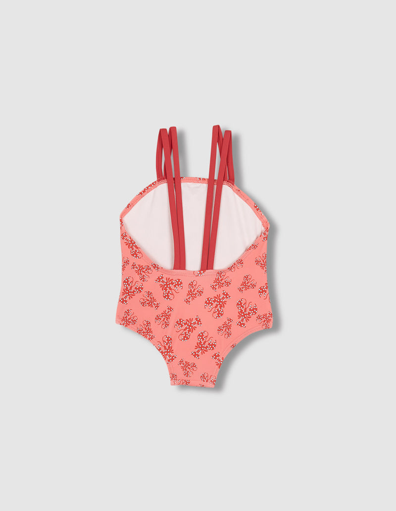 Bañador con estampado de langostas